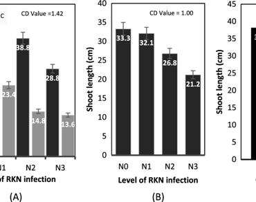 Influence and damage potential of cercospora leaf spot disease and root-knot nematode, Meloidogyne incognita on plant growth parameters of Vigna radiata