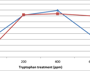 Improving productivity and chemical constituents of Coriandrum sativum L. under foliar application of tryptophan