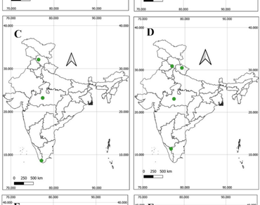 New record and extended distribution of lichen genera Hyperphyscia and Physciella (Physciaceae) from India with updated world species key