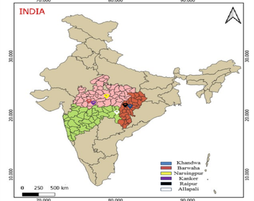 Assessment of morphological and biochemical variation in Hardwickia binata across central India